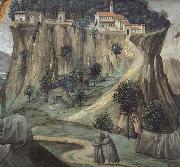 Domenicho Ghirlandaio Details of  Stigmatisation des Hl.Franziskus oil painting on canvas